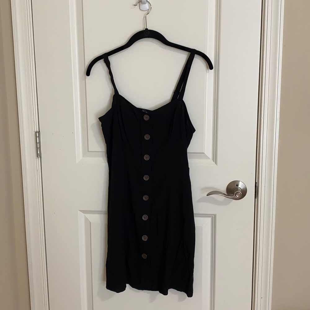 Express Mini Black Sundress